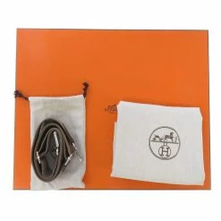 Hermes Brown Taurillon Clemence Leather Evelyn III GM Shoulder Bag For Women -Deals Hermes Store luxury women hermes used handbags p680004 006