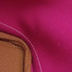 Hermes Gold Verso Negonda Leather Toile Garden Party TPM Tote Bag For Women -Deals Hermes Store luxury women hermes used handbags p680019 009