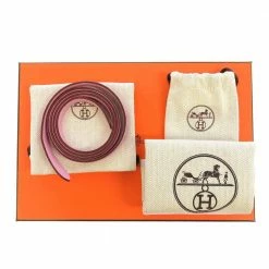 Hermes Pink Taurillon Clemence Leather Halzan 25 Tote Bag For Women -Deals Hermes Store luxury women hermes used handbags p680021 001