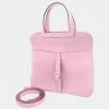 Hermes Pink Taurillon Clemence Leather Halzan 25 Tote Bag For Women -Deals Hermes Store luxury women hermes used handbags p680021 002