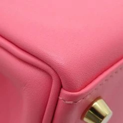 Hermes Pink Swift Leather Gold Hardware Kelly Retourne 25 Bag For Women -Deals Hermes Store luxury women hermes used handbags p680031 009