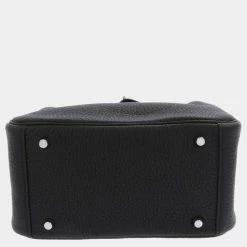 Hermes Black Taurillon Clemence Leather Mini Lindy 20 Shoulder Bag For Women 17 Hermes Black Taurillon Clemence Leather Mini Lindy 20 Shoulder Bag For Women -Deals Hermes Store luxury women hermes used handbags p680034 002