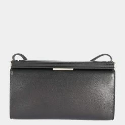 Hermes Black Evergrain Clic H 21 PHW For Women