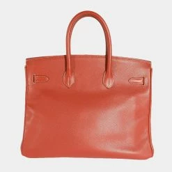 Hermes Sienne Epsom Birkin 35 PHW For Women -Deals Hermes Store luxury women hermes used handbags p680325 002