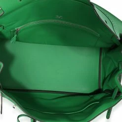 Hermes Bamboo Togo Ghillies Birkin 35 PHW For Women -Deals Hermes Store luxury women hermes used handbags p680329 006