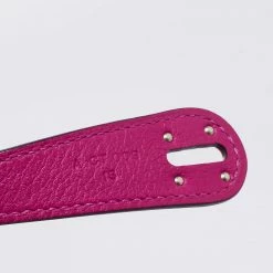 Hermes Rose Pourpre Evercolor Leather Palladium Finish Lindy 30 Bag For Women -Deals Hermes Store luxury women hermes used handbags p680463 006