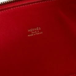 Hermes Rogue Vif Courchevel Leather Bolide Bolide 35 Bag For Women 24 Hermes Rogue Vif Courchevel Leather Bolide Bolide 35 Bag For Women -Deals Hermes Store luxury women hermes used handbags p680893 010
