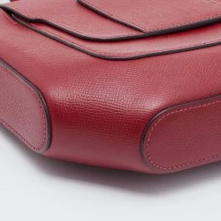 Hermes Rouge H Epsom Leather Octogone 23 Bag For Women -Deals Hermes Store luxury women hermes used handbags p680894 002
