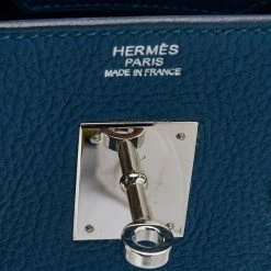 Hermes Hermès Cobalt Togo Leather Palladium Plated Birkin 30 Bag For Women -Deals Hermes Store luxury women hermes used handbags p681887 006