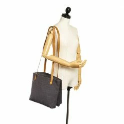 Hermes Black/Brown Ahmedabad Tote Bag For Women -Deals Hermes Store luxury women hermes used handbags p682645 002