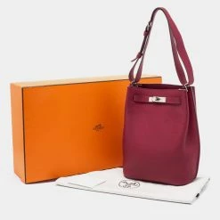 Hermes Rouge Grenat Togo Leather So Kelly 22 Bag For Women 35 Hermes Rouge Grenat Togo Leather So Kelly 22 Bag For Women -Deals Hermes Store luxury women hermes used handbags p683255 003