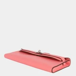 Hermes Rose Azalee Swift Kelly Cut PHW For Women -Deals Hermes Store luxury women hermes used handbags p683591 003