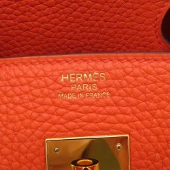 Hermes Pink Taurillon Clemence Leather Gold Hardware Birkin 30 Bag For Women 18 Hermes Pink Taurillon Clemence Leather Gold Hardware Birkin 30 Bag For Women -Deals Hermes Store luxury women hermes used handbags p683835 009