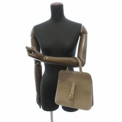 Hermes Grey Taurillon Clemence Leather Halzan 25 Tote Bag For Women -Deals Hermes Store luxury women hermes used handbags p683844 003