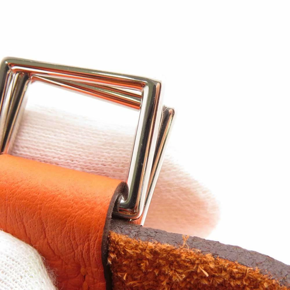 Hermes Orange Taurillon Clemence Leather Picotin Lock PM Top Handle Bag For Women 11 Hermes Orange Taurillon Clemence Leather Picotin Lock PM Top Handle Bag For Women - Image 9
