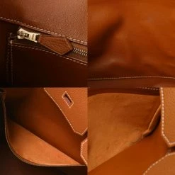 Hermes Brown Veau Crispe Togo Leather Gold Hardware Birkin 40 Bag For Women -Deals Hermes Store luxury women hermes used handbags p684000 009