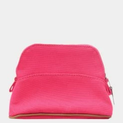 Hermes Bored Pouch Mini Hibiscus Cotton For Women 12 Hermes Bored Pouch Mini Hibiscus Cotton For Women -Deals Hermes Store luxury women hermes used handbags p684193 002