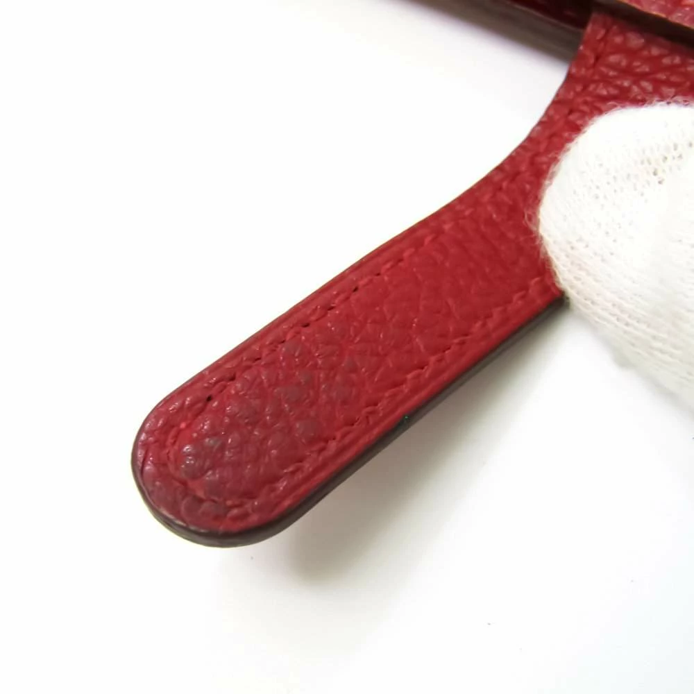 Hermes Dogon GM Unisex Togo Leather Long Wallet (bi-fold) Rouge Garance BF550296 For Women 13 Hermes Dogon GM Unisex Togo Leather Long Wallet (bi-fold) Rouge Garance BF550296 For Women - Image 11