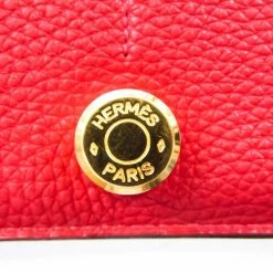 Hermes Dogon GM Unisex Togo Leather Long Wallet (bi-fold) Rouge Garance BF550296 For Women 27 Hermes Dogon GM Unisex Togo Leather Long Wallet (bi-fold) Rouge Garance BF550296 For Women -Deals Hermes Store luxury women hermes used handbags p684194 010