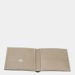 Hermes MC2 Copernicus Folding Wallet Etup Evercolor X Engraved For Women -Deals Hermes Store luxury women hermes used handbags p684195 013