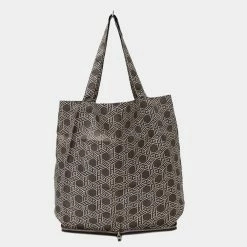 Hermes Bag Ladies Tote Silky Pop Eco Buffle Silk Cacao Brown Greige For Women -Deals Hermes Store luxury women hermes used handbags p684197 001