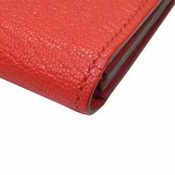 Hermes Bearn Card Case Rouge Pivoinne G Metal Fittings Goat X Engraved For Women -Deals Hermes Store luxury women hermes used handbags p684198 004