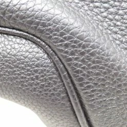 Hermes City Slide Cloth GM Body Bag Waist Black Togo Y Engraved For Women -Deals Hermes Store luxury women hermes used handbags p684207 003