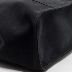 Hermes Hermès Black/Chocolat Canvas And Leather Cabag Elan Tote For Women 31 Hermes Hermès Black/Chocolat Canvas And Leather Cabag Elan Tote For Women -Deals Hermes Store luxury women hermes used handbags p684570 010