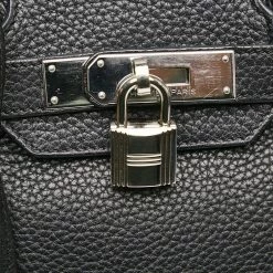 Hermes Black Birkin 30 For Women -Deals Hermes Store luxury women hermes used handbags p685242 008