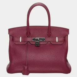 Hermes Red Birkin 30 For Women