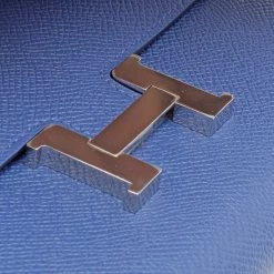 Hermes Blue Brighton Epsom Leather Constance Long Wallet For Women -Deals Hermes Store luxury women hermes used handbags p686406 004