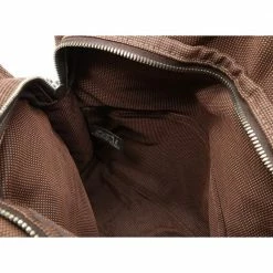 Hermes Yale Line Sac Ad PM Rucksack Backpack Shoulder Bag Canvas Brown For Women -Deals Hermes Store luxury women hermes used handbags p686412 007
