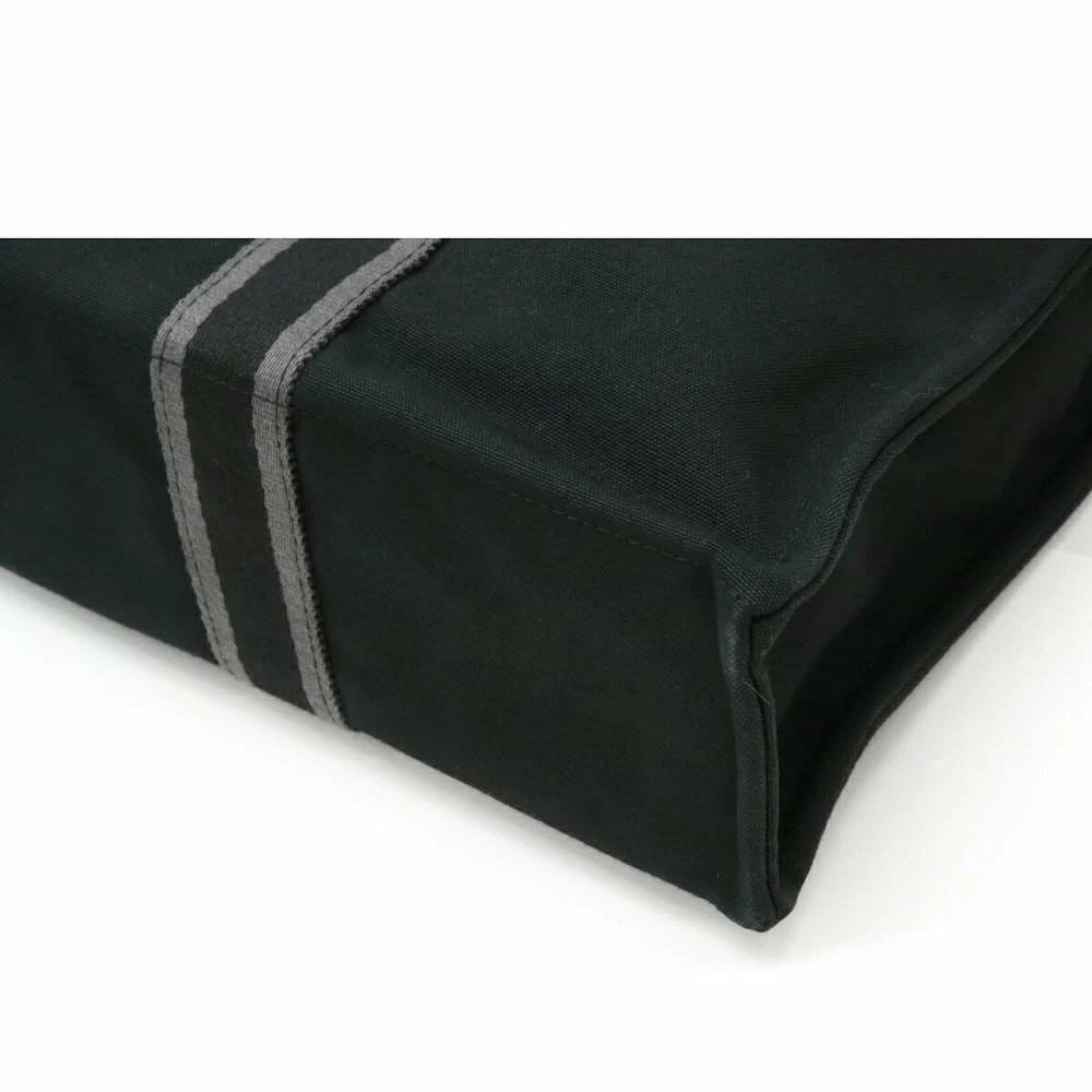 Hermes Four Tote MM Bag Handbag Canvas Black Gray For Women 9 Hermes Four Tote MM Bag Handbag Canvas Black Gray For Women - Image 7