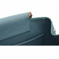 Hermes Kabak Elan PM Handbag Tote Bag Shoulder Toile Officier Leather Blue Gray P Engraved For Women -Deals Hermes Store luxury women hermes used handbags p686417 005