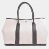 Hermes Toile H Buffel Skipper Garden PM Tote Bag Beige/Brown Buffle For Women -Deals Hermes Store luxury women hermes used handbags p686428 001