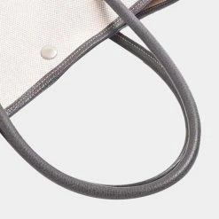 Hermes Toile H Buffel Skipper Garden PM Tote Bag Beige/Brown Buffle For Women -Deals Hermes Store luxury women hermes used handbags p686428 008