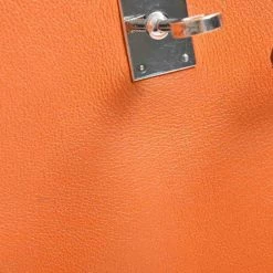 Hermes Vaux Swift Kelly 25 Handbag Orange For Women -Deals Hermes Store luxury women hermes used handbags p686436 002