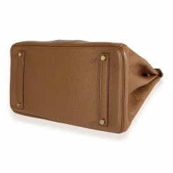 Hermes Alezan Clemence Birkin 35 GHW For Women -Deals Hermes Store luxury women hermes used handbags p686960 001