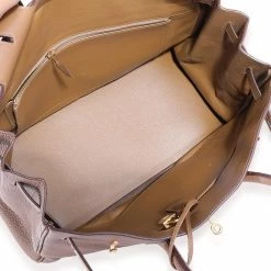 Hermes Alezan Clemence Birkin 35 GHW For Women -Deals Hermes Store luxury women hermes used handbags p686960 002