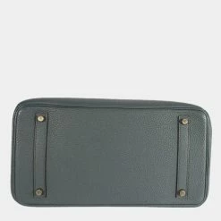 Hermes Bleu Orage Togo Birkin 35 GHW For Women -Deals Hermes Store luxury women hermes used handbags p686962 013