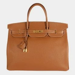 Hermes Gold Togo Birkin 40 GHW For Women