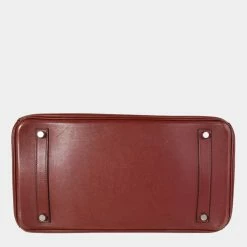 Hermes Rouge H Swift Birkin 35 PHW For Women -Deals Hermes Store luxury women hermes used handbags p686980 006