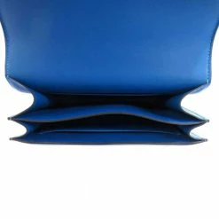 Hermes Blue Hydra Chevre Myzore Goatskin Constance Mini Bag For Women -Deals Hermes Store luxury women hermes used handbags p687199 004