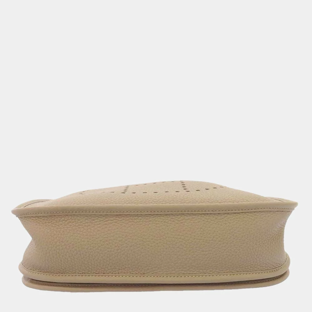 Hermes Gris Tourterelle Taurillon Clemence Evelyn 3 PM Bag For Women 6 Hermes Gris Tourterelle Taurillon Clemence Evelyn 3 PM Bag For Women - Image 4