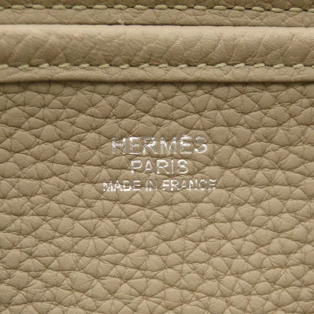 Hermes Gris Tourterelle Taurillon Clemence Evelyn 3 PM Bag For Women 8 Hermes Gris Tourterelle Taurillon Clemence Evelyn 3 PM Bag For Women - Image 6