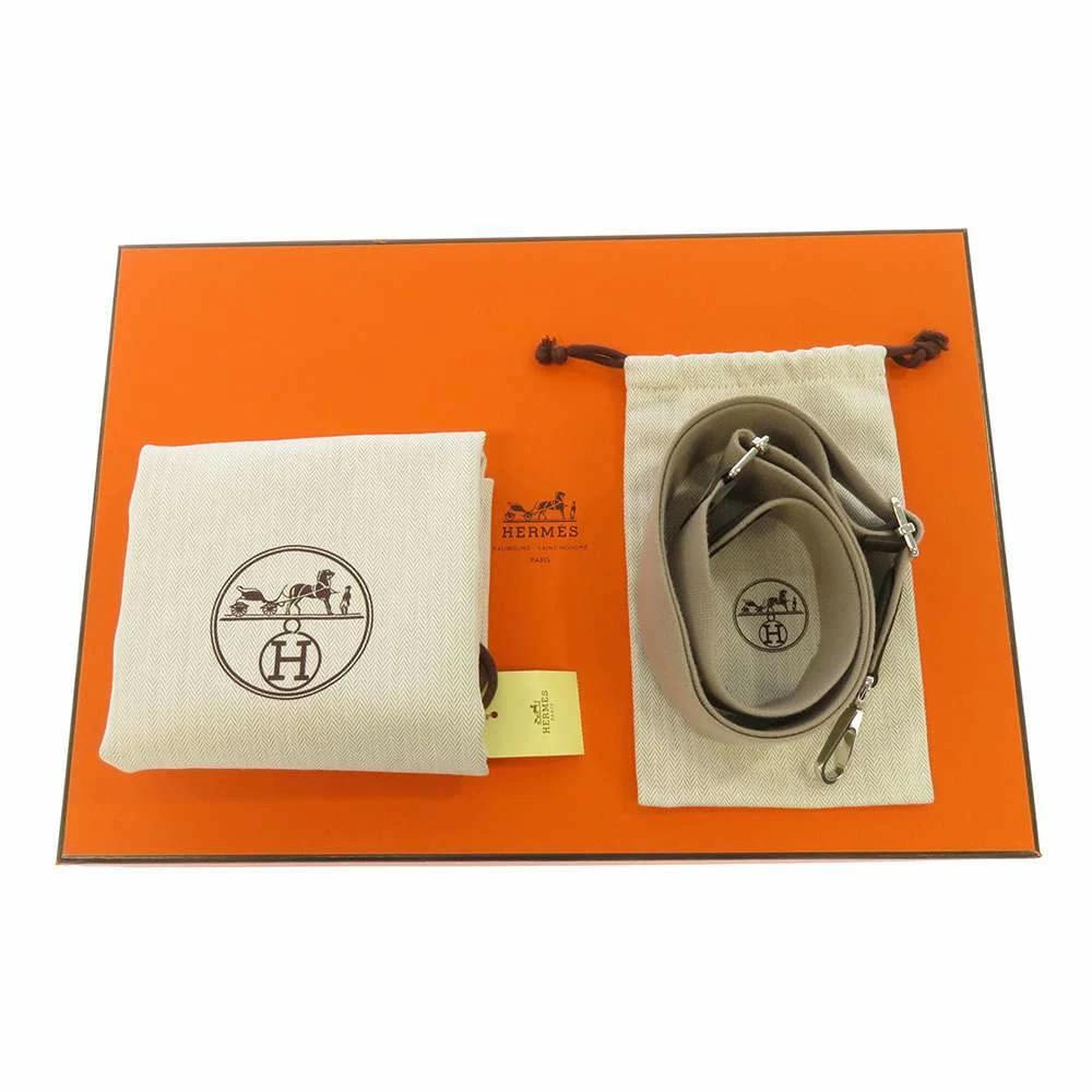 Hermes Gris Tourterelle Taurillon Clemence Evelyn 3 PM Bag For Women 9 Hermes Gris Tourterelle Taurillon Clemence Evelyn 3 PM Bag For Women - Image 7