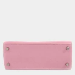 Hermes Mauve Sylvestre Swift Leather Kelly 25 Bag For Women -Deals Hermes Store luxury women hermes used handbags p687206 010