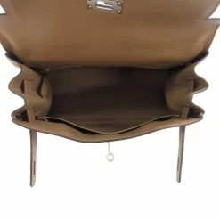 Hermes Beige De Weimar Evercolor Inside Kelly 28 Bag For Women -Deals Hermes Store luxury women hermes used handbags p687207 005