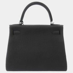 Hermes Black Togo Leather Kelly 28 Bag For Women -Deals Hermes Store luxury women hermes used handbags p687212 009