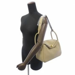 Hermes Trench Taurillon Clemence Lindy 26 Bag For Women -Deals Hermes Store luxury women hermes used handbags p687213 008